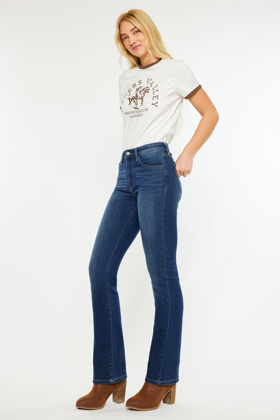 Denver High Rise Bootcut Jeans - Official Kancan USA