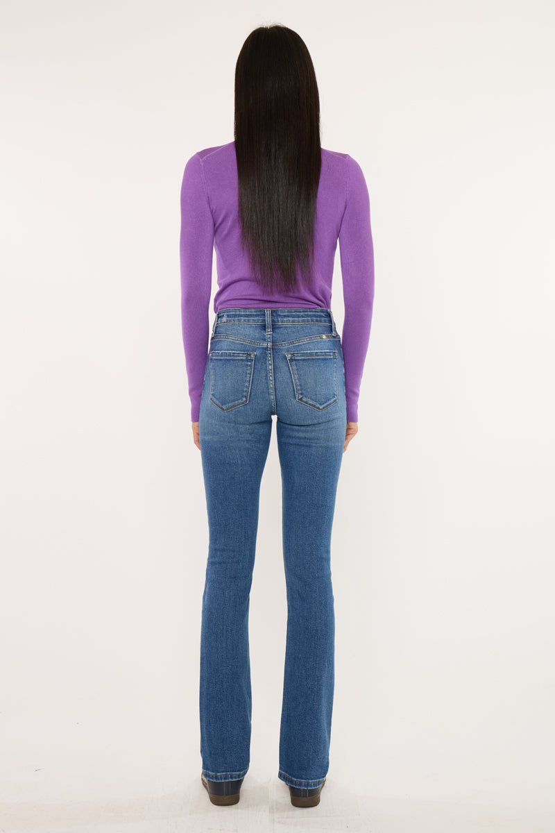 Denver Essentials High Rise Bootcut Jeans - Official Kancan USA