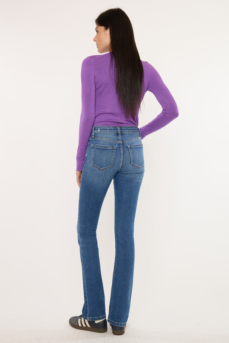 Denver Essentials High Rise Bootcut Jeans - Official Kancan USA