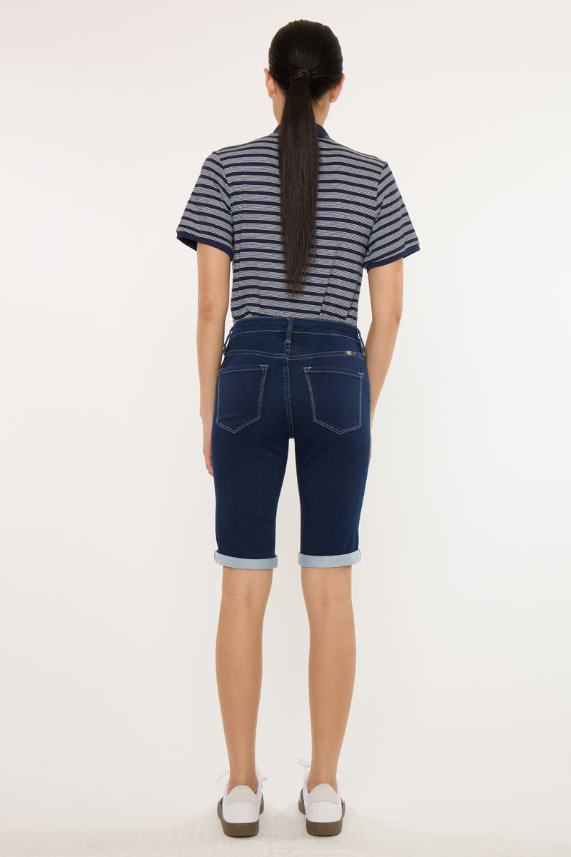 Blanco Essentials Mid Rise Bermuda Shorts - Official Kancan USA