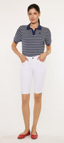 Berry Essentials Mid Rise Bermuda Shorts - Official Kancan USA