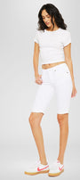 Berry Mid Rise Bermuda Shorts - Official Kancan USA