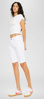 Berry Mid Rise Bermuda Shorts - Official Kancan USA