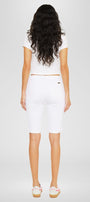 Berry Mid Rise Bermuda Shorts - Official Kancan USA