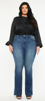 Tiffany High Rise Skinny Bootcut Jeans (Plus Size) - Official Kancan USA