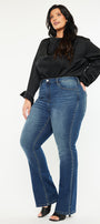 Tiffany High Rise Skinny Bootcut Jeans (Plus Size) - Official Kancan USA