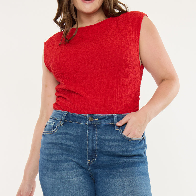 Sunny High Rise Shorts (Plus Size)