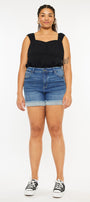 Sunny High Rise Shorts (Plus Size) - Official Kancan USA