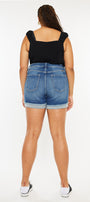 Sunny High Rise Shorts (Plus Size) - Official Kancan USA