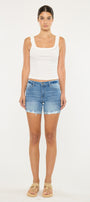 Mina Essentials Mid Rise Shorts - Official Kancan USA