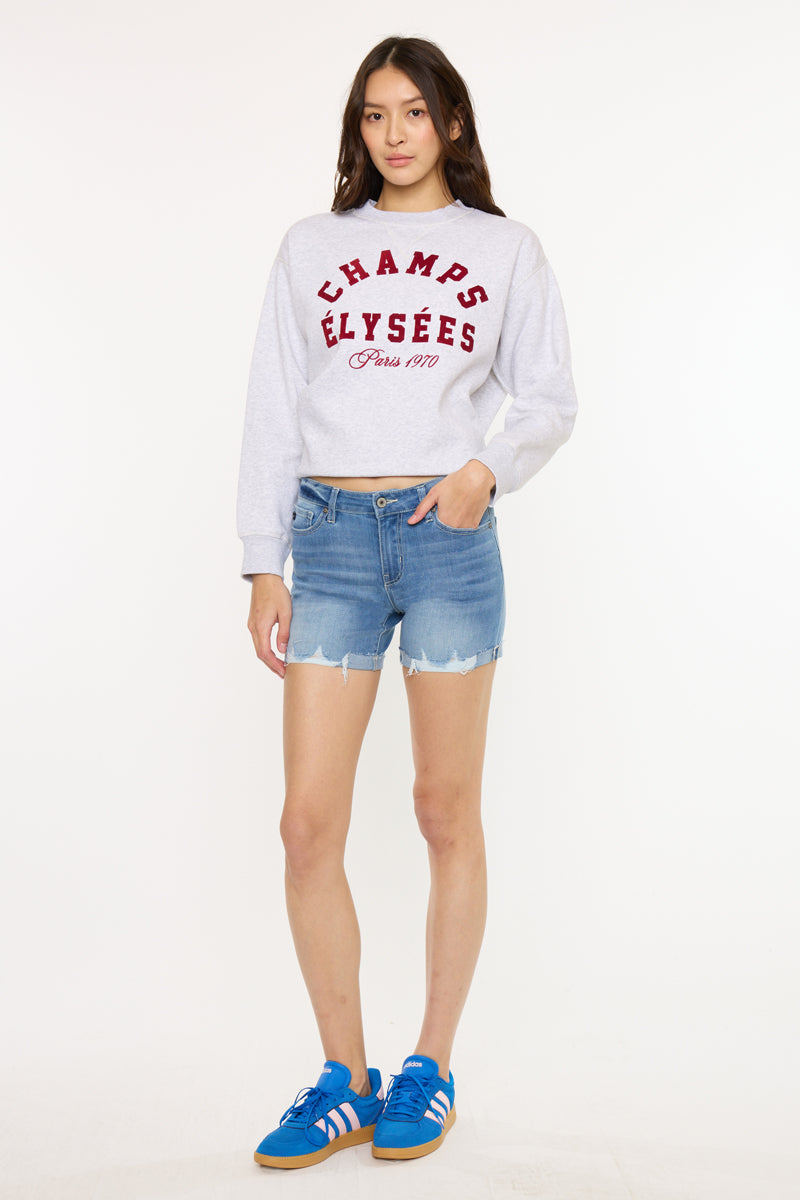 Mina Essentials Mid Rise Shorts - Official Kancan USA