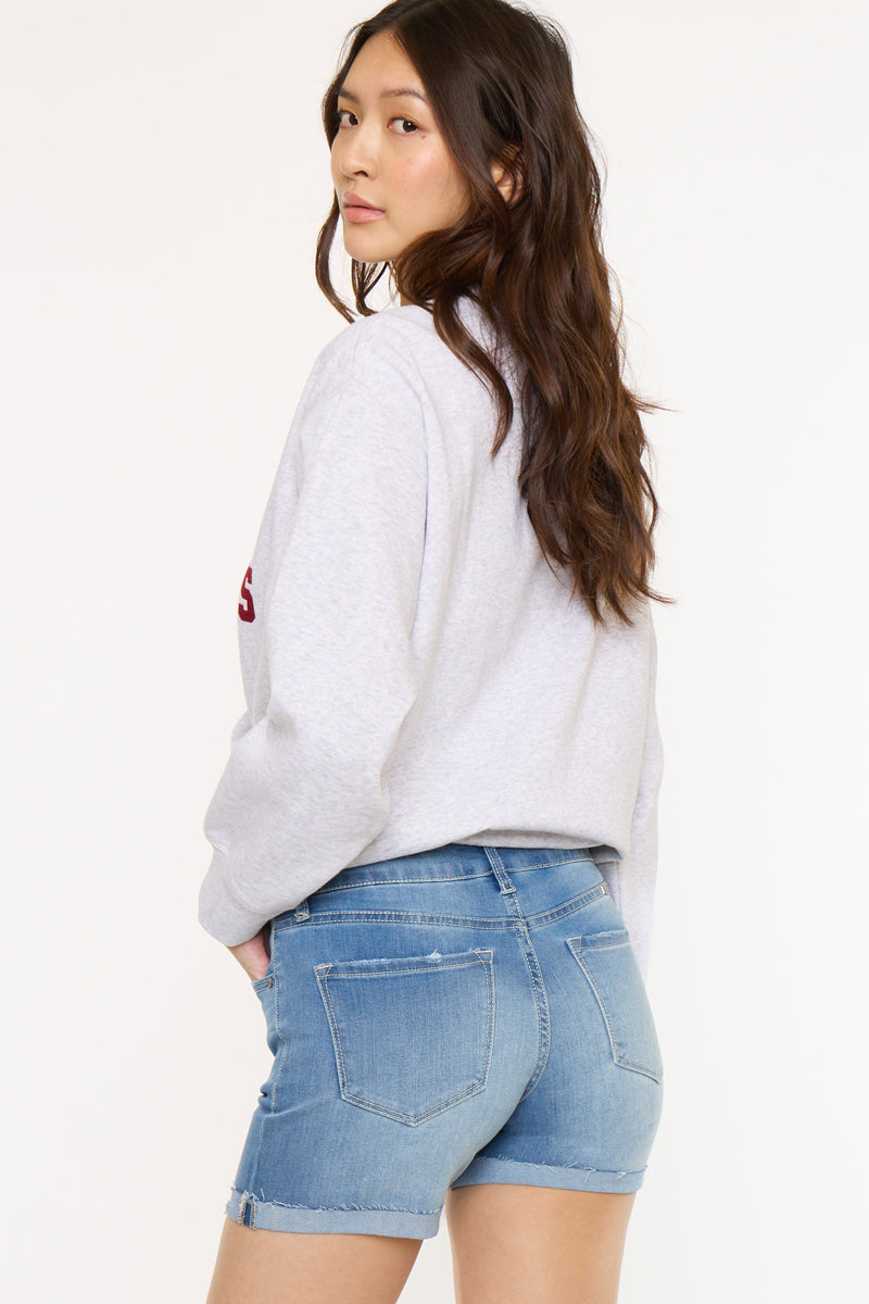 Mina Essentials Mid Rise Shorts - Official Kancan USA