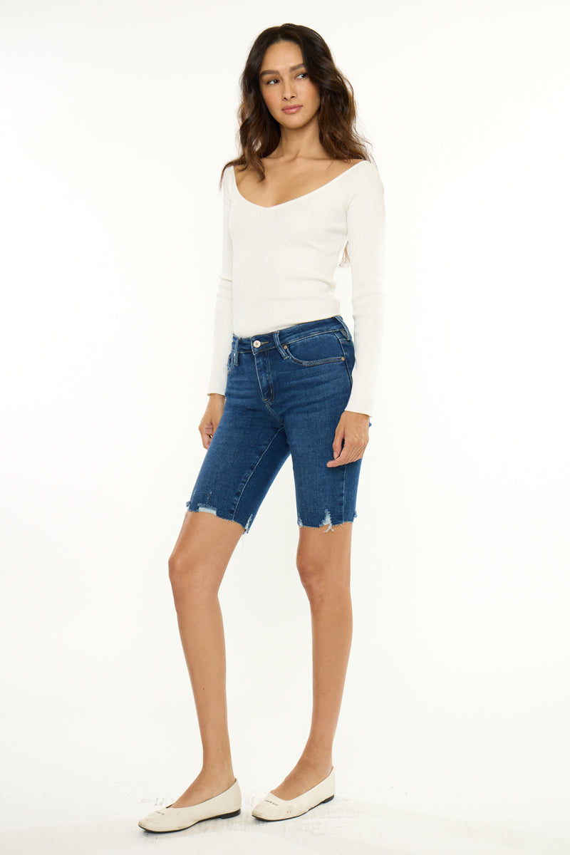 Dockweiler Essentials Mid Rise Bermuda Shorts