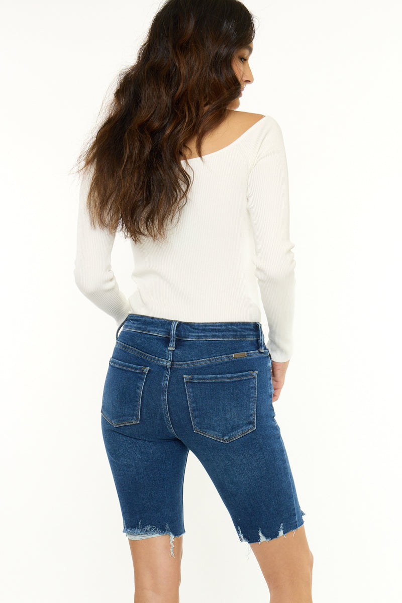 Dockweiler Essentials Mid Rise Bermuda Shorts