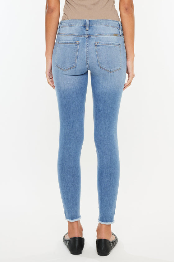 Willowbrook Mid Rise Ankle Skinny Jeans - Official Kancan USA