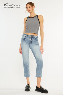  Morgana Essentials High Rise Straight Fit Leg Jeans