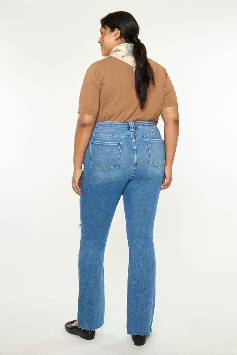 Sunflower Essentials High Rise Bootcut (Plus Size) - Official Kancan USA