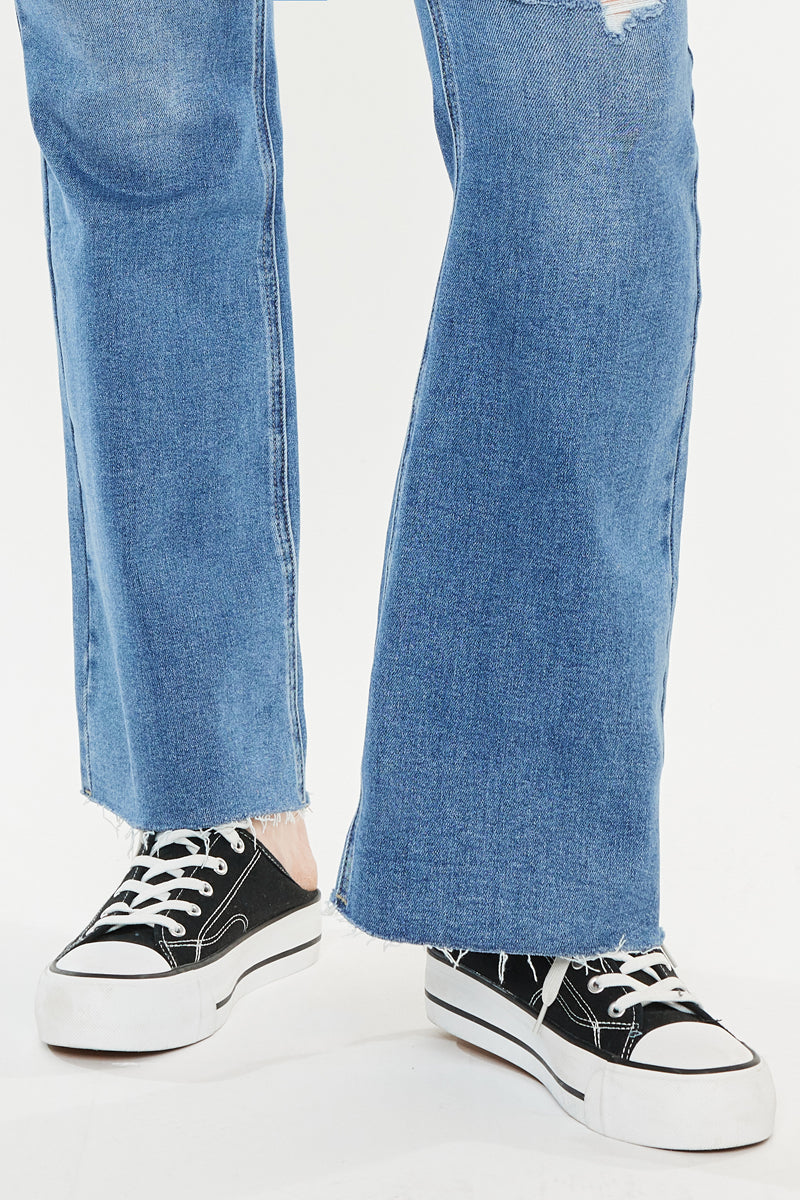 Sunflower Essentials High Rise Bootcut Jeans ( Plus Size) – Kancan USA