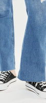 Sunflower High Rise Bootcut Jeans ( Plus Size) - Official Kancan USA