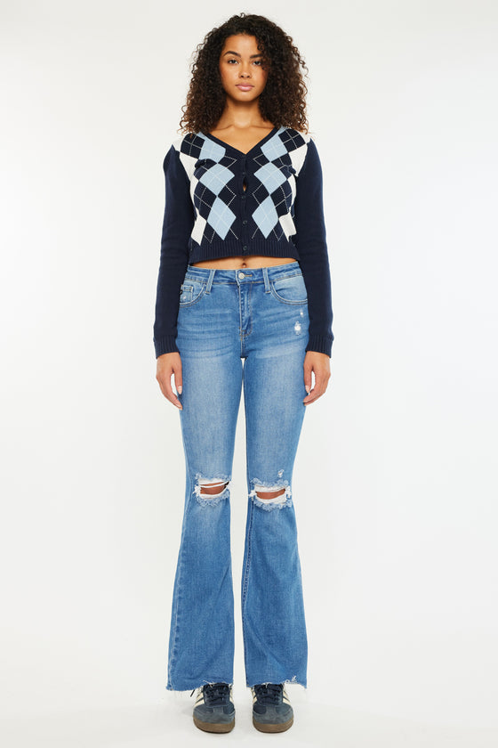 Eva High Rise Bootcut Jeans - Official Kancan USA