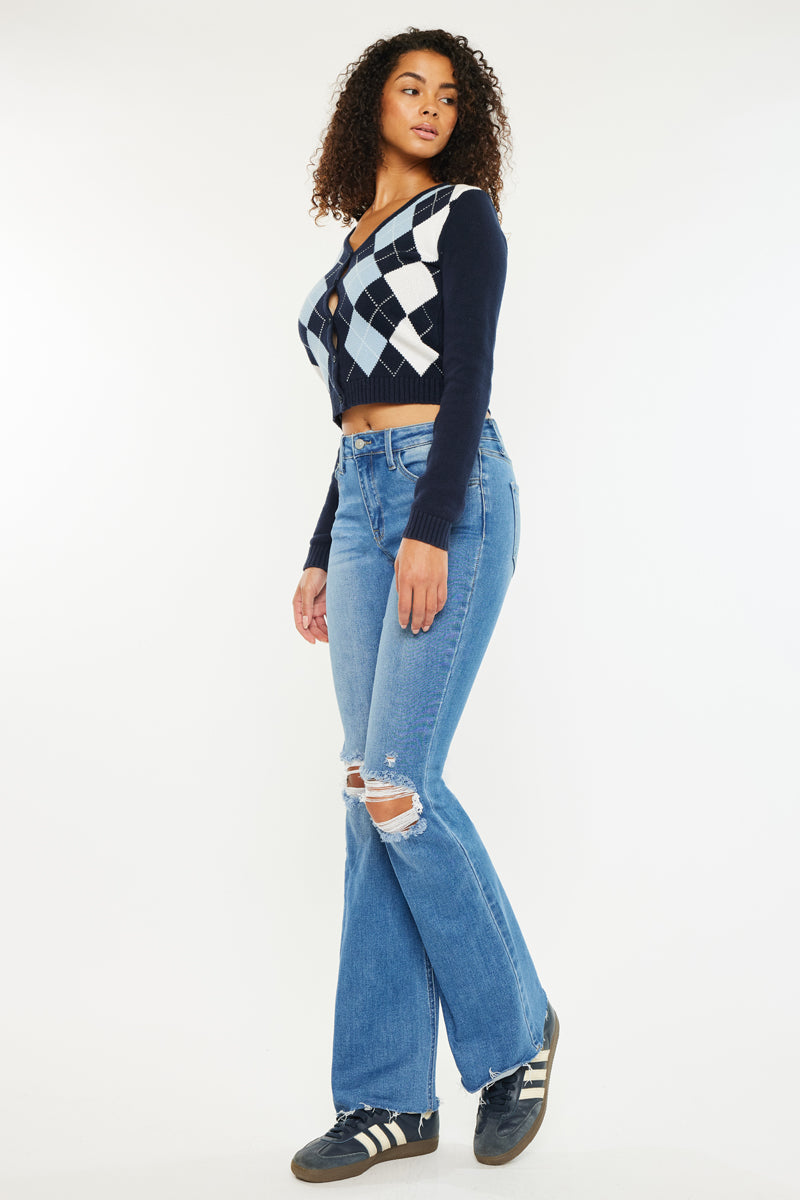 Eva High Rise Bootcut Jeans - Official Kancan USA