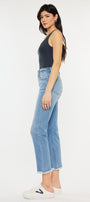 Nancy High Rise Slim Straight Leg Jeans - Official Kancan USA