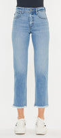 Nancy High Rise Slim Straight Leg Jeans - Official Kancan USA