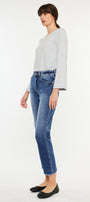 Nancy High Rise Slim Straight Leg Jeans - Official Kancan USA