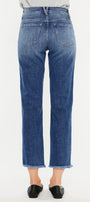 Nancy High Rise Slim Straight Leg Jeans - Official Kancan USA