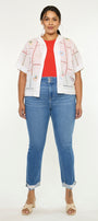 Esme Essentials High Rise Slim Straight (Plus Size) - Official Kancan USA