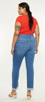 Esme Essentials High Rise Slim Straight (Plus Size) - Official Kancan USA