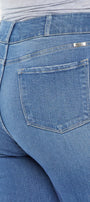 Esme Essentials High Rise Slim Straight Leg Jeans (Plus Size) - Official Kancan USA