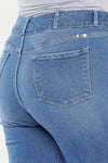 Esme Essentials High Rise Slim Straight Leg Jeans (Plus Size)