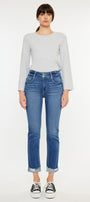 Esme High Rise Slim Straight Leg Jeans - Official Kancan USA