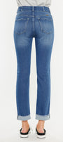 Esme High Rise Slim Straight Leg Jeans - Official Kancan USA