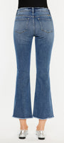 Honey High Rise Cropped Bootcut Jeans - Official Kancan USA