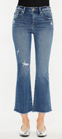Honey High Rise Cropped Bootcut Jeans - Official Kancan USA