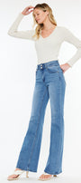 Onyx Ultra High Rise Wide Flare Jeans - Official Kancan USA