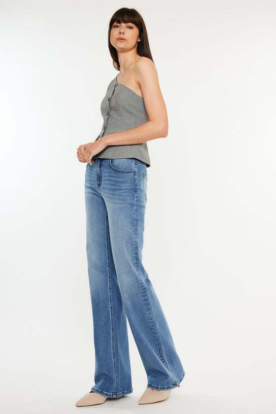 Onyx Ultra High Rise Holly Flare Jeans - Official Kancan USA
