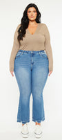 Vera High Rise Crop Bootcut (Plus Size) - Official Kancan USA