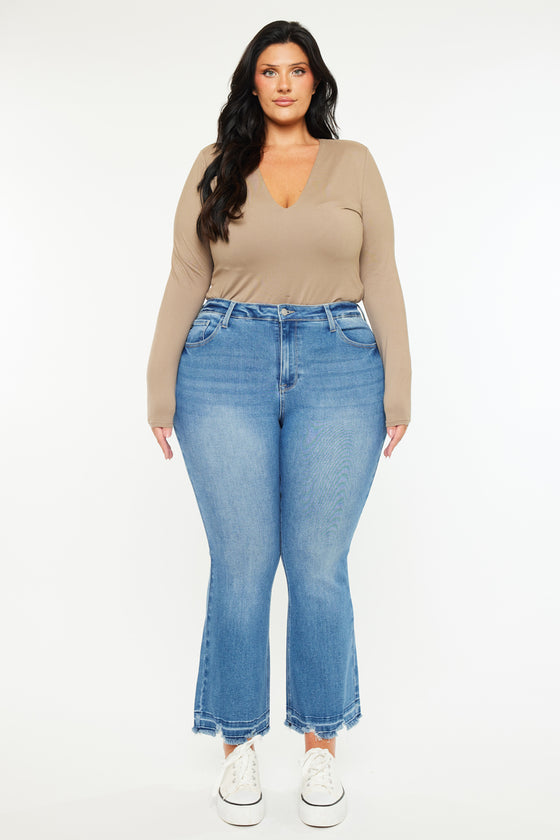 Vera High Rise Crop Bootcut (Plus Size) - Official Kancan USA