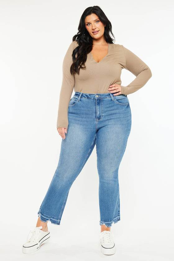 Vera High Rise Crop Bootcut (Plus Size) - Official Kancan USA