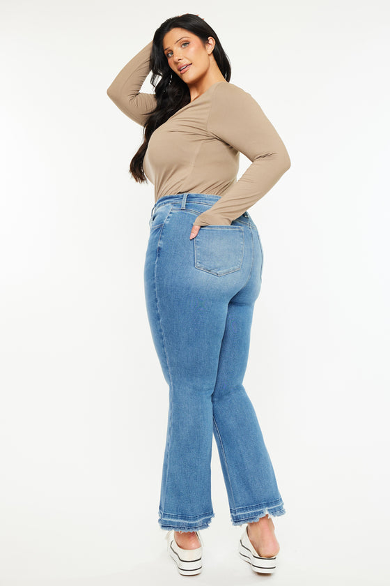 Vera High Rise Crop Bootcut (Plus Size) - Official Kancan USA