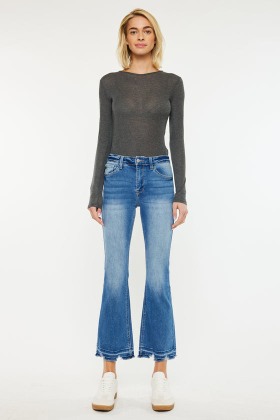 Volumina High Rise Crop Bootcut - Official Kancan USA