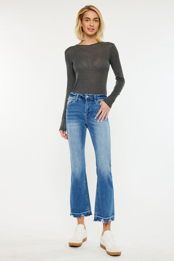 Volumina High Rise Crop Bootcut - Official Kancan USA
