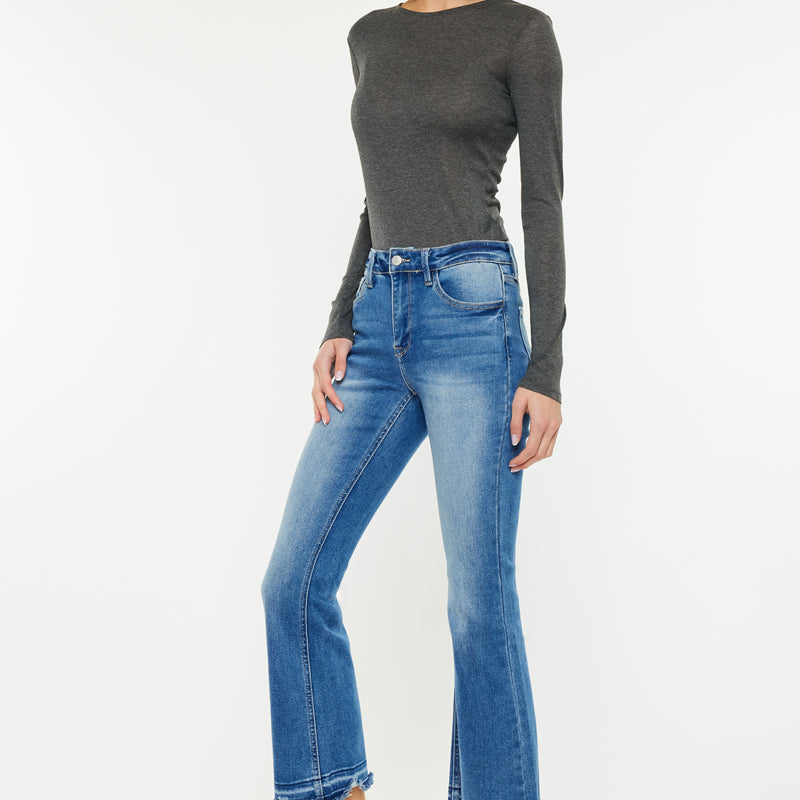 Volumina High Rise Crop Bootcut - Official Kancan USA