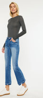 Volumina High Rise Crop Bootcut - Official Kancan USA