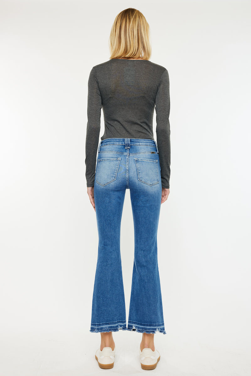 Volumina High Rise Crop Bootcut - Official Kancan USA