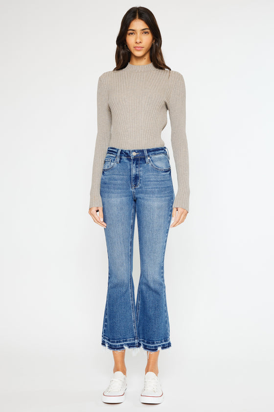 Volumina High Rise Crop Bootcut - Official Kancan USA