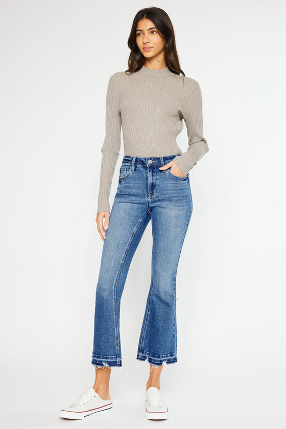 Volumina High Rise Crop Bootcut - Official Kancan USA